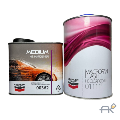 Лак LECHLER MACROFAN FLASH 01111 HS 1л+отв